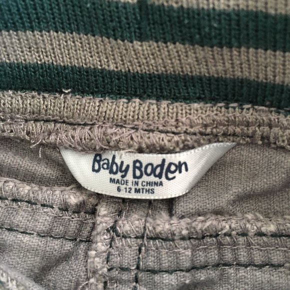 Baby Boden Corduroy Patch Pants, 6-12m - Picture 3 of 5